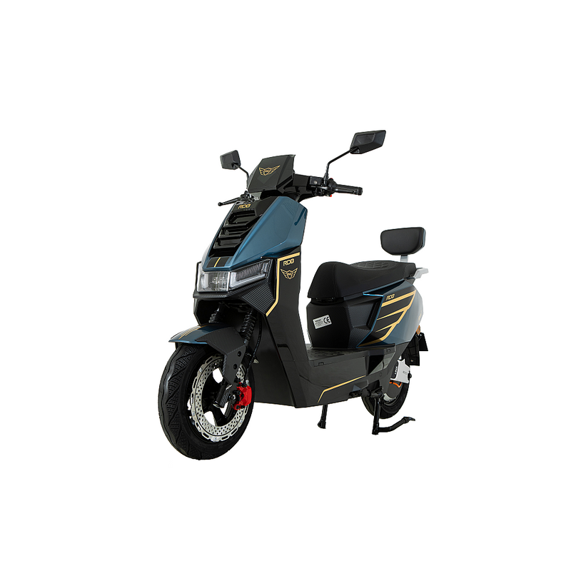 Scuter electric RDB RAC putere 2000W viteza 25 km/h 72V20Ah fara permis-Albastru