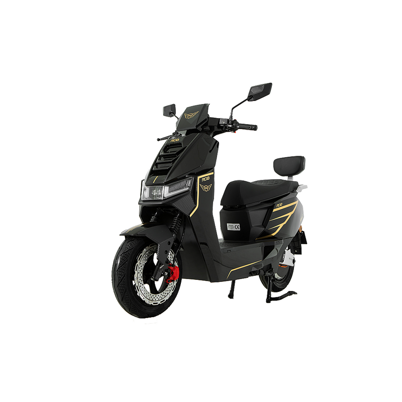 Scuter electric RDB RAC putere 2000W viteza 25 km/h 72V20Ah fara permis-Negru