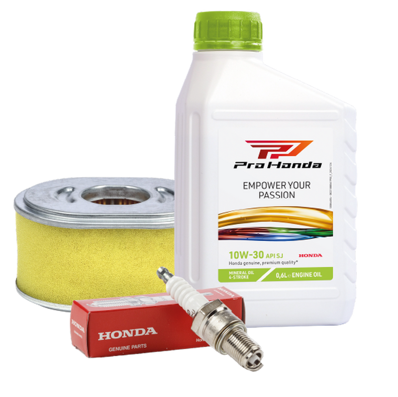 Kit intretinere GX140/GX160/GX200 (bujie filtru aer ulei) - original HONDA