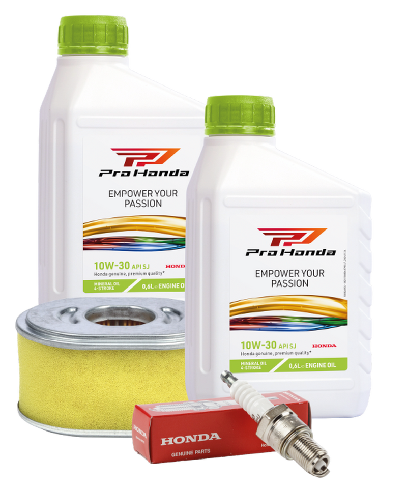 Kit intretinere GX340/GX390 (bujie filtru aer ulei) - original HONDA