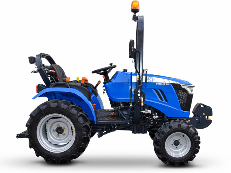 Tractor 4x4 BCS STRIKE 35 motor 25 CP diesel roti viratoare viteze 9+3 monodirectional