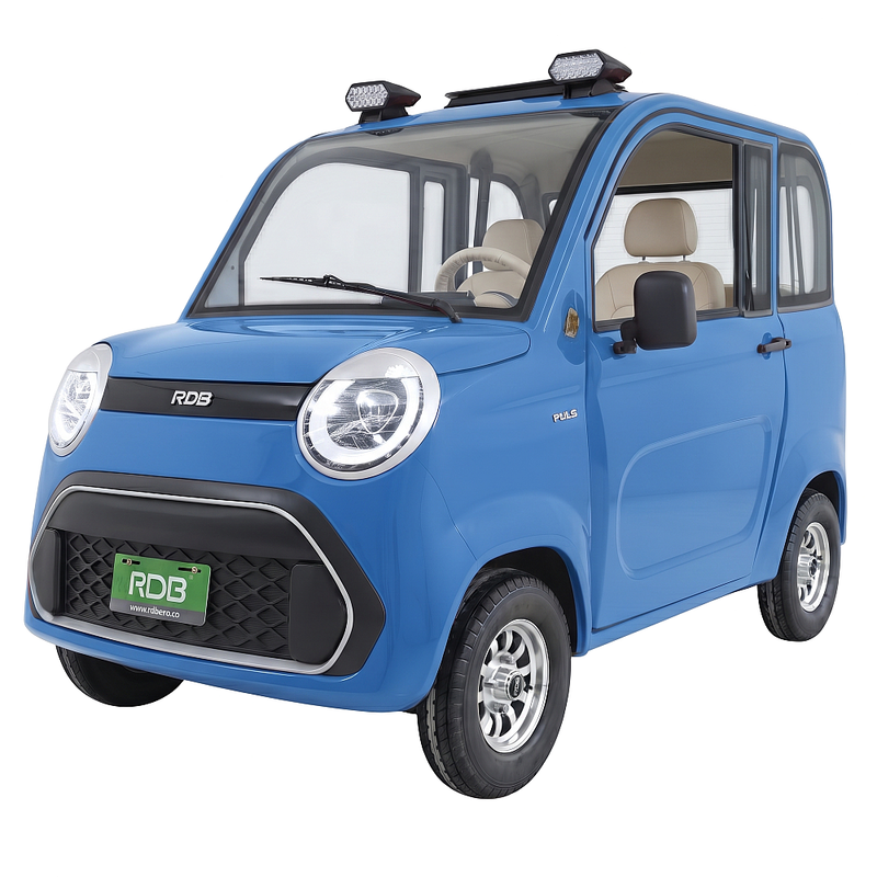 Masina electrica RDB PULS motor 2000W viteza 25 km/h autonomie 67 km acumulator 72V/58Ah fara permis-Albastru