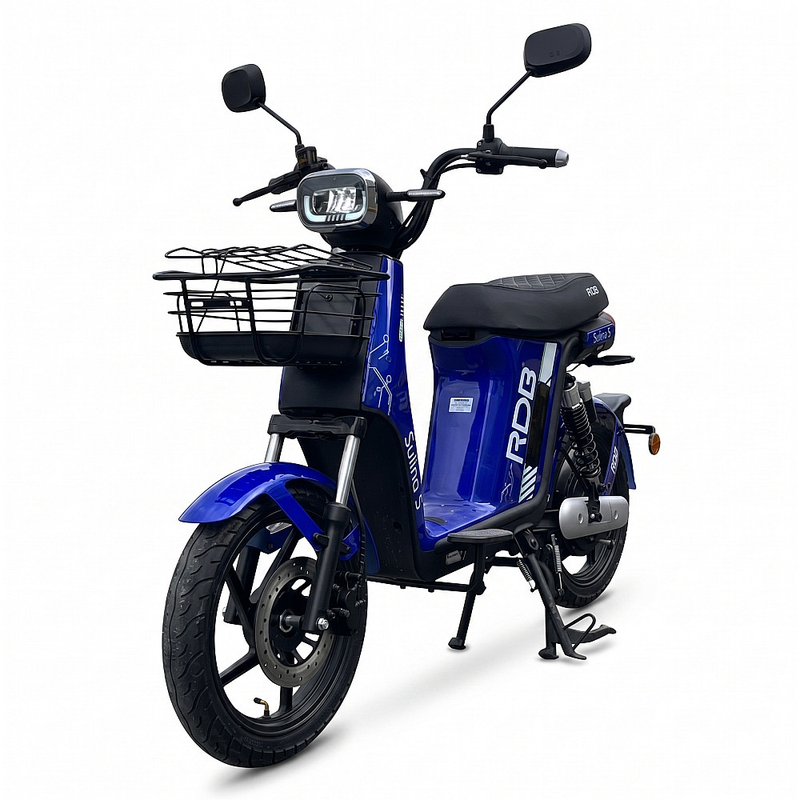 Scuter electric RDB SULINA5 Design 2025 800 W viteza 25km/h autonomie 91 km fara permis culoare albastru