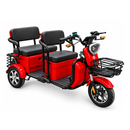 Tricicleta electrica  Rotakt Traveler motor 1200W viteza 25km/h autonomie 47km 72V/20Ah fara permis -Rosu