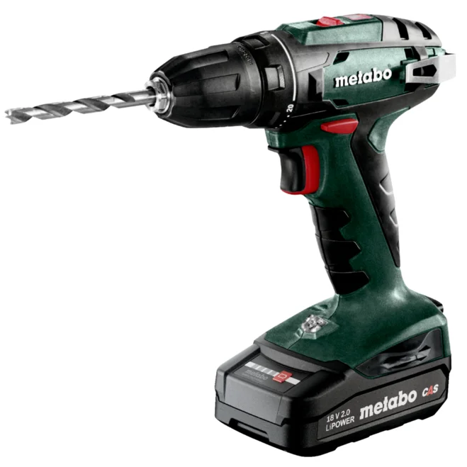 Masina de gaurit / insurubat pe acumulator METABO BS 18 (valiza plastic)