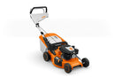 Masina de tuns iarba STIHL RM 253 benzina latime taiere 51 cm inaltime reglabila cos colector 55 L + ulei motor 10W-30 0.6L + kit ingrijire si curatare