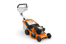 Masina de tuns iarba STIHL RM 253 T autopropulsata benzina latime de taiere 51 cm inaltime reglabila cos colector 55 L + ulei motor 10W-30 0.6L + kit ingrijire si curatare