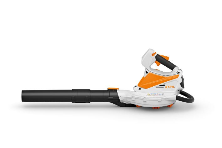 Aspirator cu tocator STIHL SHA 56 tensiune 36V debit aer 560 mc/h putere de suflare 8 N sistem AK cu acumulator AK 20 si incarcator AL 101