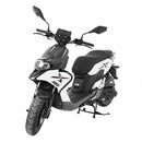 Scuter Rotakt Intercity benzina putere 6.5kW Euro 5 viteza 85 km/h 125cmc greutate admisa 280kg-Alb