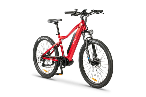 Bicicleta electrica Ztech ZT-85M SWORDFISH autonomie 50 km viteza maxima 25 km/h putere 250W acumulator 12Ah/36V nu necesita permis-Rosu