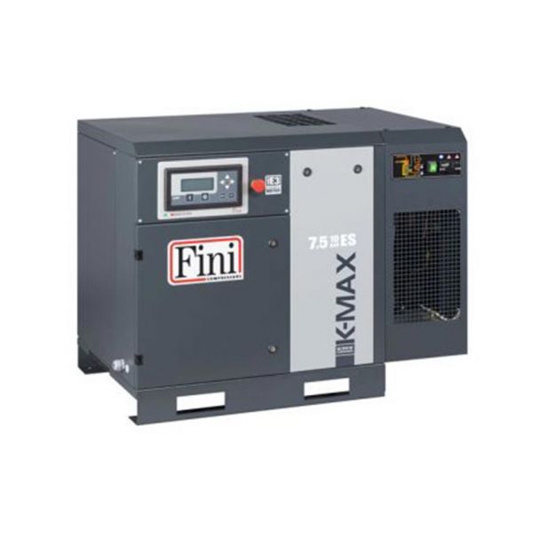 Compresor cu surub Fini K-MAX 7.5-10 ES 7.5 kW 10 bar 1050 l/min cu uscator