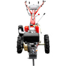 Motocultor Kama KDT 910CE diferential pornire electrica motor 9 CP Diesel 3+1 viteze roti cauciuc 4.00x10" + Set freza hexagonala