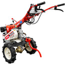 Motocultor Kama KDT 910CE diferential pornire electrica motor 9 CP Diesel 3+1 viteze roti cauciuc 4.00x10" + Set freza hexagonala