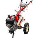 Motocultor Kama KDT 910LE diferential pornire electrica motor 9 CP Diesel 6+2 viteze roti cauciuc 4.00x10"
