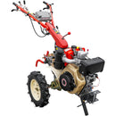 Motocultor Kama KDT 910LE diferential pornire electrica motor 9 CP Diesel 6+2 viteze roti cauciuc 4.00x10"