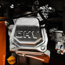 Placa compactoare Kraft & Dele KD1196 motor Loncin 7 CP benzina forta 15 kN adancime compactare 28 cm viteza 25 m/min eficienta 650 m²/h talpa 450x350 mm