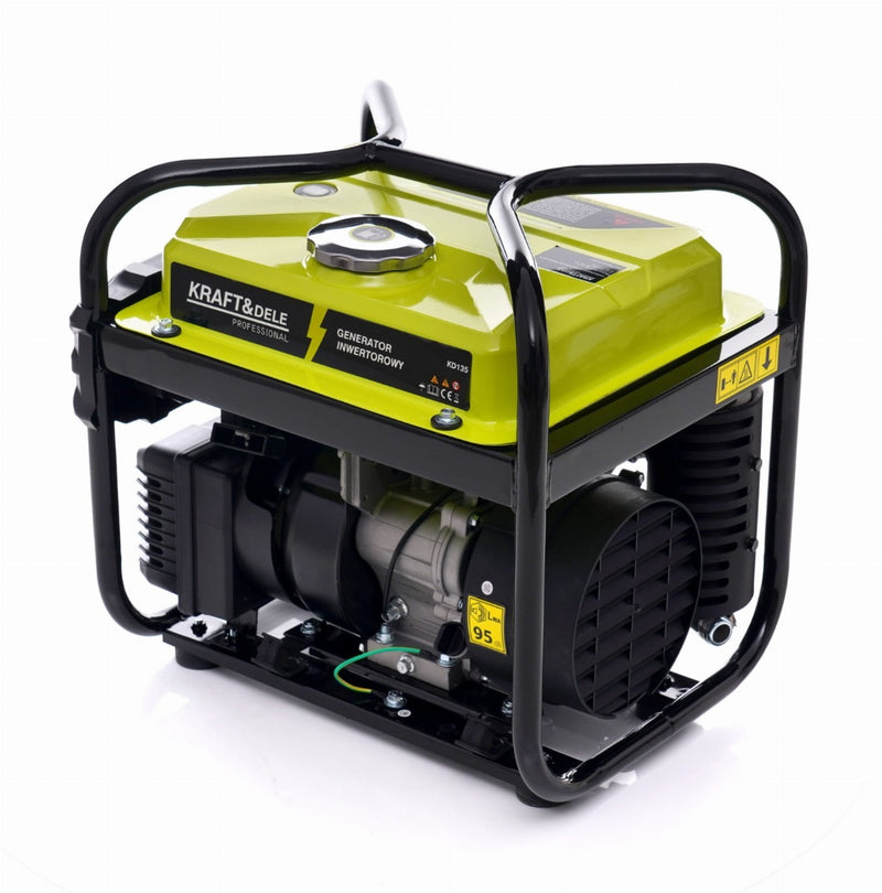 Generator curent invertor Kraft & Dele KD135 putere 2 kW benzina rezervor 10 L monofazat 230 V