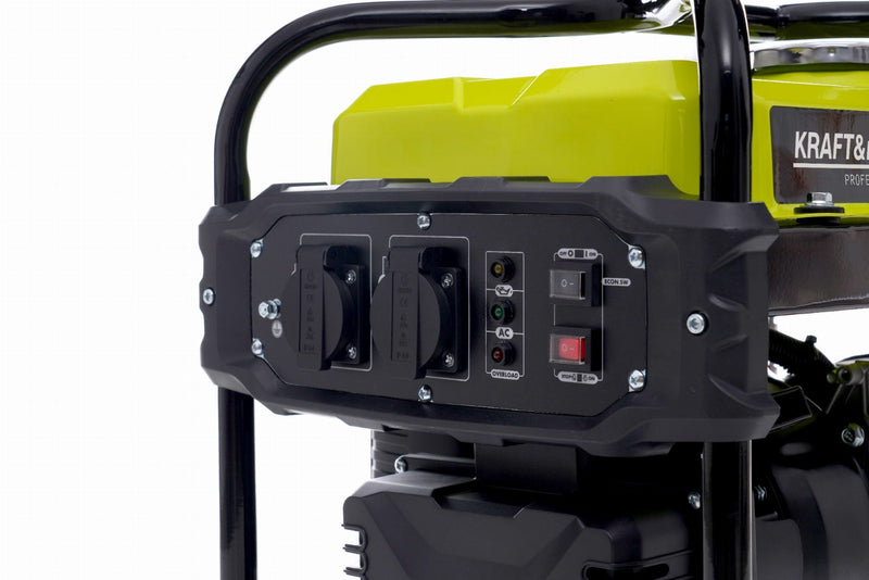 Generator curent invertor Kraft & Dele KD135 putere 2 kW benzina rezervor 10 L monofazat 230 V 1l ulei