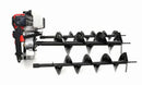 Motoburghiu de pamant Kraft & Dele KD174 motor 5.2 CP 2 timpi benzina burghie 100/150/200 x 800 mm