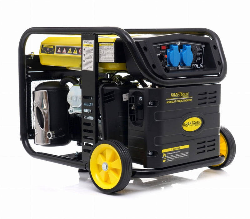 Generator curent invertor Kraft & Dele KD194 putere 4.8 kW benzina rezervor 15 L monofazat 230 V 1l ulei
