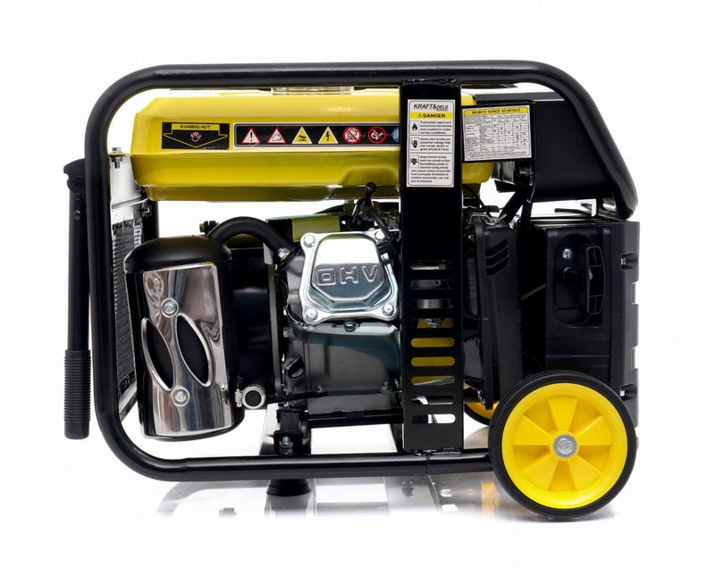 Generator curent invertor Kraft & Dele KD194 putere 4.8 kW benzina rezervor 15 L monofazat 230 V 1l ulei