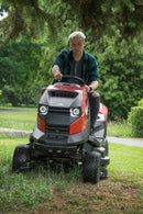 Tractor de gradina SECO CHALLENGE MJ 102/22H motor LONCIN 22 CP latime taiere 92 cm contor ore functionare colectare maruntire
