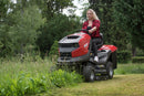Tractor de gradina SECO CHALLENGE MJ 102/22H motor LONCIN 22 CP latime taiere 92 cm contor ore functionare colectare maruntire