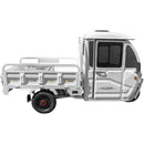 Tricicleta electrica KUBA E-KAMYONET cu cabina autonomie 80 km viteza 25 km/h basculabila obloane rabatabile putere 3000W acumulatori 72V/58Ah nu necesita permis