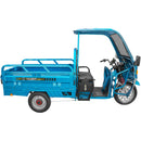 Tricicleta electrica KUBA GL 35000 cu cabina fara permis viteza maxima 25 km/h autonomie 70 km putere 1500W acumulatori 72V/58Ah-Alb