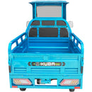 Tricicleta electrica KUBA GL 35000 cu cabina fara permis viteza maxima 25 km/h autonomie 70 km putere 1500W acumulatori 72V/58Ah-Alb