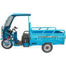 Tricicleta electrica KUBA GL 35000 cu cabina fara permis viteza maxima 25 km/h autonomie 70 km putere 1500W acumulatori 72V/58Ah-Alb