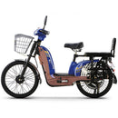 Bicicleta electrica KUBA KM5-S motor 250W viteza maxima 25 km/h autonomie 50 km  -Albastru