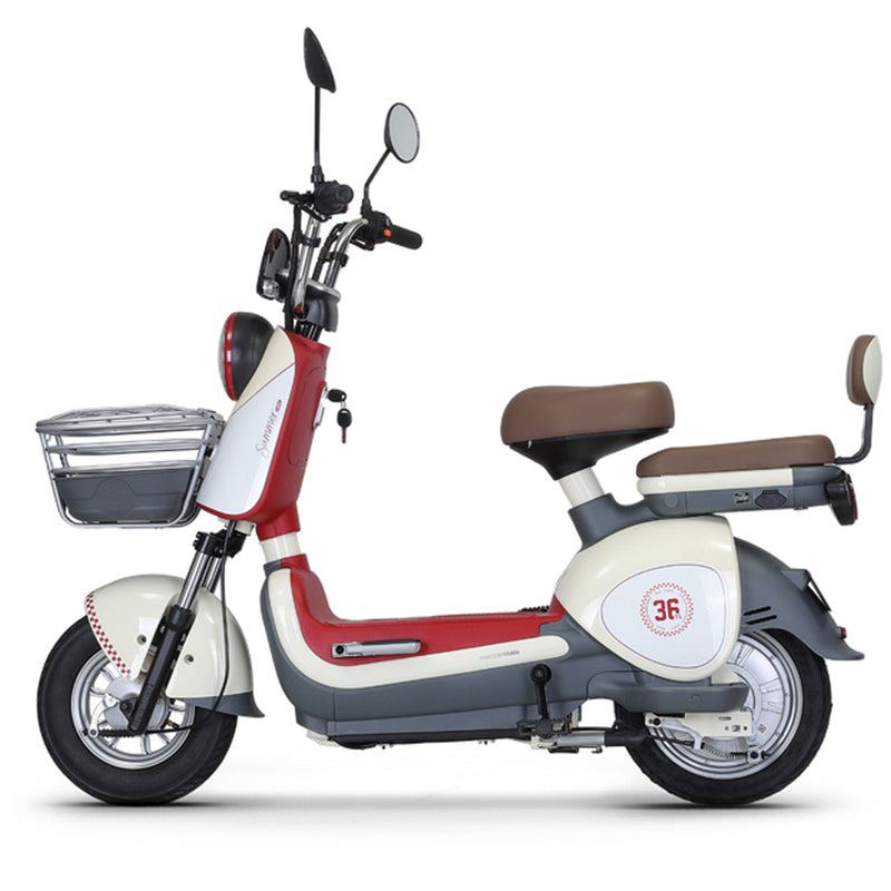 Scuter electric KUBA SWEET fara permis viteza maxima 25 km/h autonomie 50 km putere 1000W acumulatori 48V/12Ah