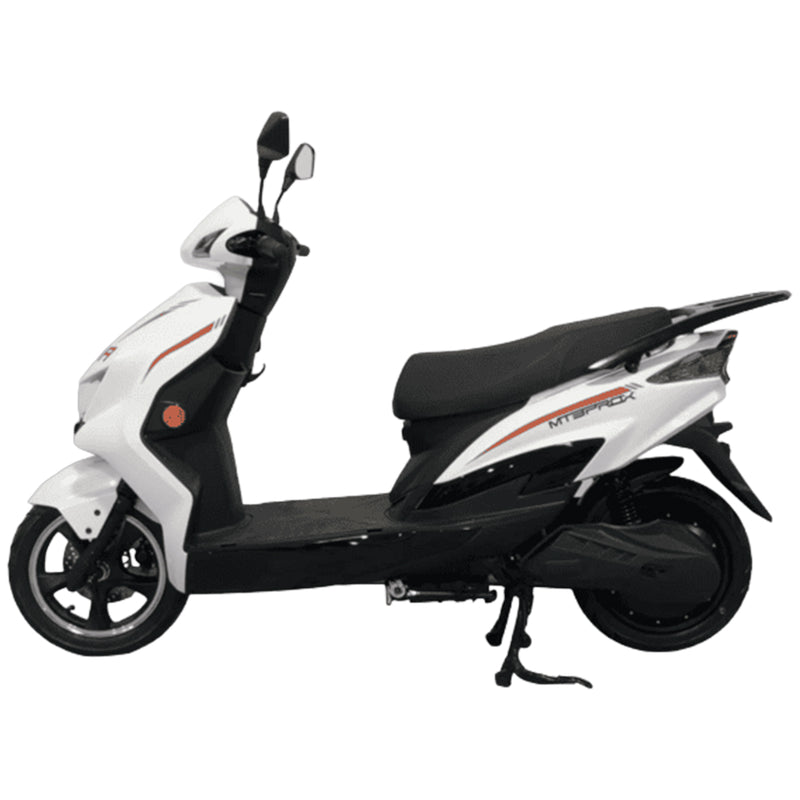 Scuter electric KUBA MT3 PRO X motor 3000W viteza 25 km/h autonomie 70 km 72V 20Ah fara permis culoare alb