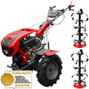 Motocultor Weima WM1100BE-6 motor 10 CP diesel 6 viteze latime lucru 135 cm pornire electrica reductor usor/greu