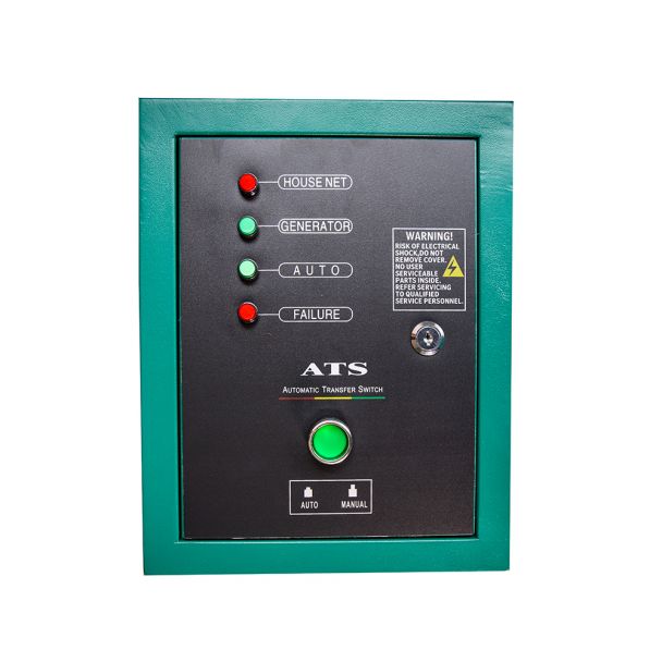 Generator de curent diesel Greenfield LDG6500S EUROV PLUS cu carcasa insonorizanta stationar monofazat 5.5 kVA automatizare trifazata