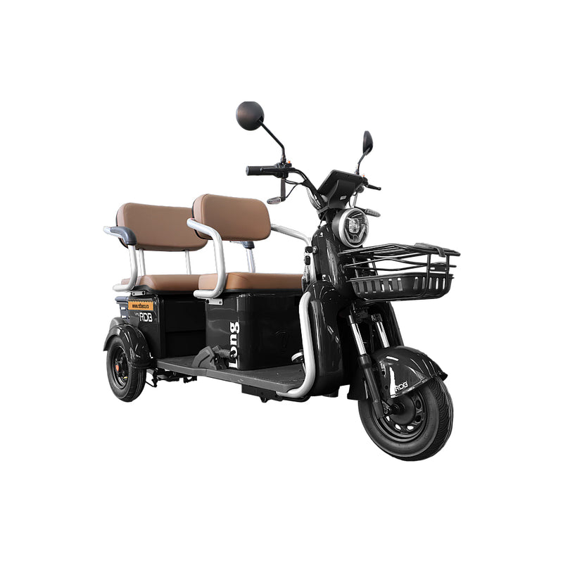Tricicleta electrica RDB LONG fara permis 2000W 25km/h negru