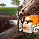 Motofierastrau STIHL MS 391 putere 3.3Kw lama 40cm pas lant 3/8" + ulei amestec 2T 1L + ulei forest plus 2L
