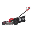 Masina gazon Milwaukee M18 F2LM53-122 autopropulsata M18 FUEL™ 2 acumulatori 12 Ah 18V latime lucru 53 cm volum cos 70 l  3 in 1 centralizata 7 trepte faruri frontale