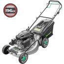 RESIGILAT: Masina de tuns gazon AgroPro AP 20S motor Loncin 6.5 CP 196 cc autopropulsie reglare centralizata 8 trepte latime taiere 51 cm cos 65 l 4 in 1 functii mulcire colectare descarcare laterala descarcare spate