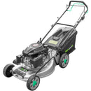 Masina de tuns gazon AgroPro AP 20S motor Loncin 6.5 CP 196 cc autopropulsie reglare centralizata 8 trepte latime taiere 51 cm cos 65 l 4 in 1 functii mulcire colectare descarcare laterala descarcare spate