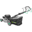 Masina de tuns gazon AgroPro AP 20S motor Loncin 6.5 CP 196 cc autopropulsie reglare centralizata 8 trepte latime taiere 51 cm cos 65 l 4 in 1 functii mulcire colectare descarcare laterala descarcare spate