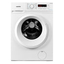 Masina de spalat rufe slim Albatros AWM1265 6 kg 1000 rpm clasa E adancime 40 cm afisaj electronic termostat reglabil auto-echilibrare tambur curatare tambur pornire intarziata alb