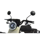 Tricicleta electrica SKY JET Master Car putere 2500 W 72V 26 AH viteza 25 km/h autonomie 45 km cu cabina fara permis culoare rosu