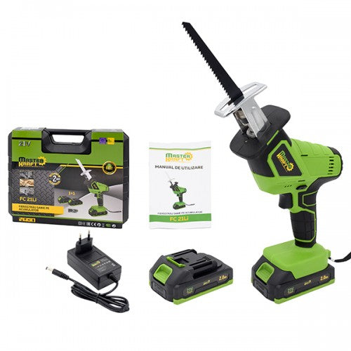 Fierastrau sabie cu acumulator 21V Master Kraft FC 21Li