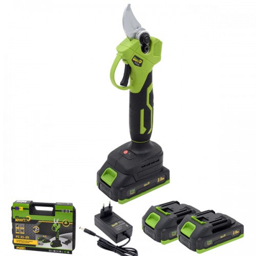 Foarfeca de gradina cu acumulator 21V Master Kraft FC 21-25 (Brushless)