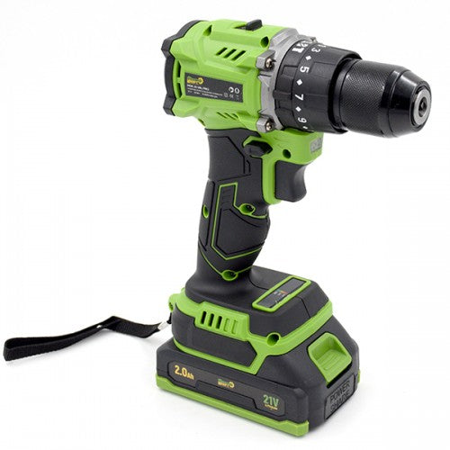 Masina de gaurit si insurubat cu percutie cu acumulator 21V Master Kraft MDK-21UBL (Brushless)