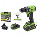 Masina de gaurit si insurubat cu percutie cu acumulator 21V Master Kraft MDK-21UBL (Brushless)