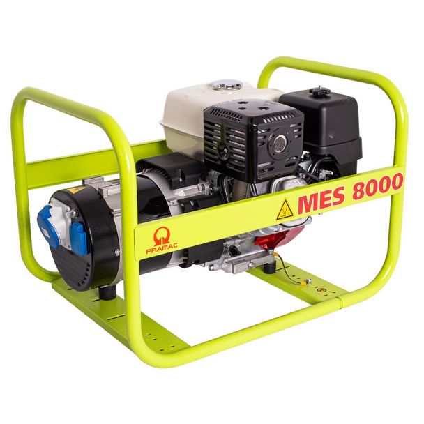 Generator de curent pe benzina PRAMAC MES8000 portabil monofazat 7.2 kVA