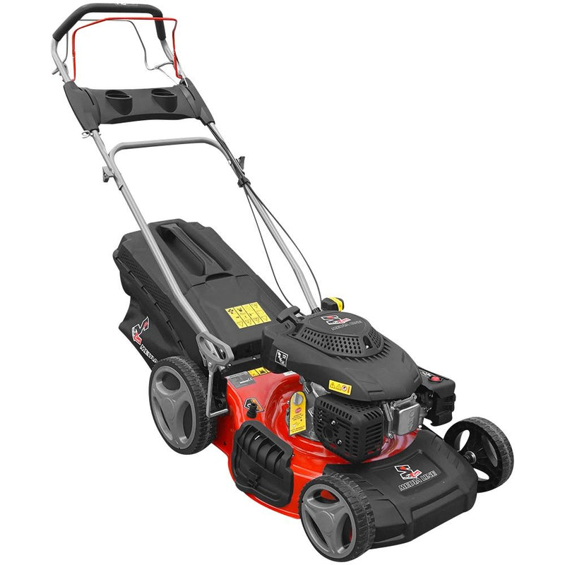 Masina gazon Media Line MG 48 S motor 4.1 CP latime lucru 46 cm autopropulsata volum cos 55 l